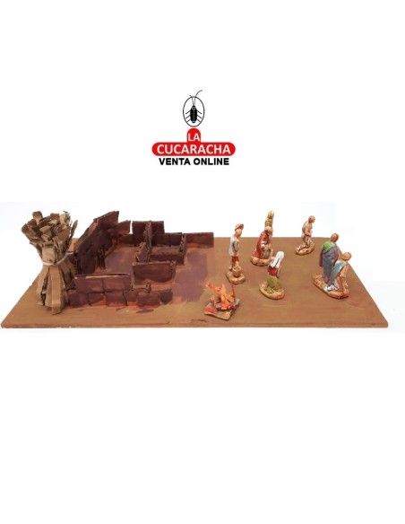 Adoracion de los pastores-Pesebre Belen Nacimiento Artesanal.