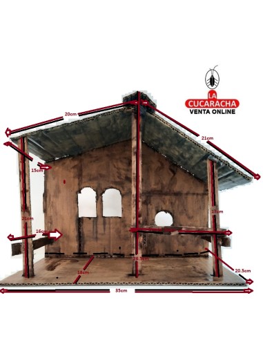 Pesebre Belen carton reciclado...