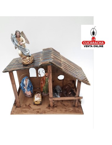 Pesebre Belen carton reciclado...