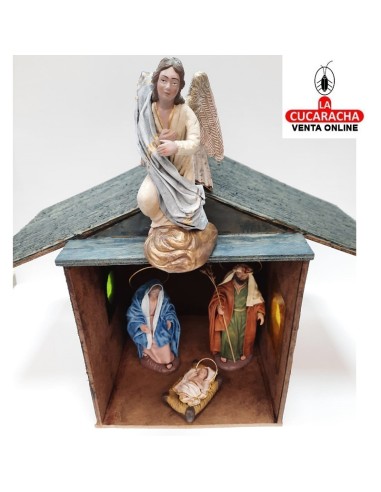 Pesebre Belen madera Nacimiento...