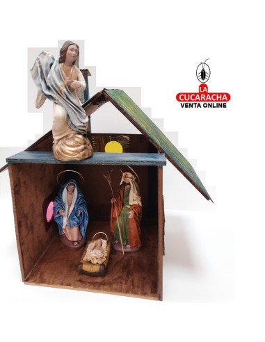 Pesebre Belen madera Nacimiento...