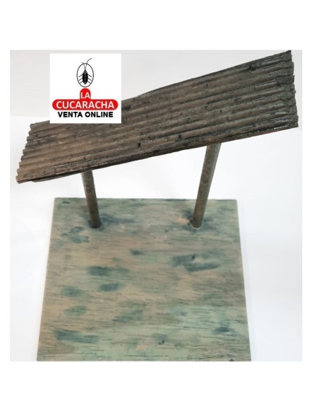 Pesebre Belen madera Nacimiento Artesanal 14cm.