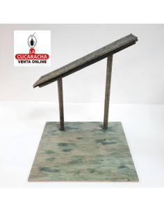 Pesebre Belen madera Nacimiento Artesanal 14cm.