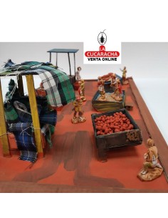 Mercado-Pesebre Belen Nacimiento Artesanal.