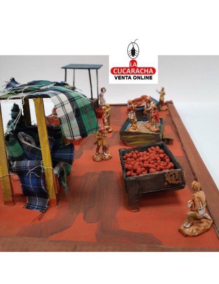 Mercado-Pesebre Belen Nacimiento Artesanal.