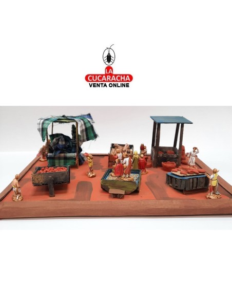 Mercado-Pesebre Belen Nacimiento Artesanal.