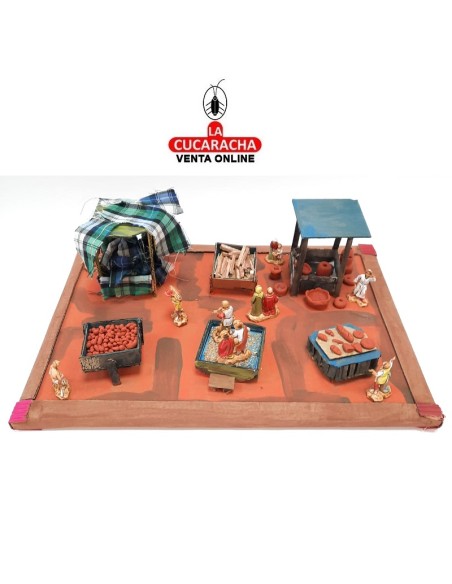 Mercado-Pesebre Belen Nacimiento Artesanal.