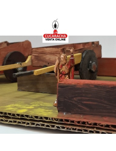 Tres carretas-Pesebre Belen...