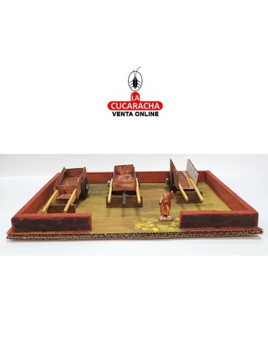 Tres carretas-Pesebre Belen...