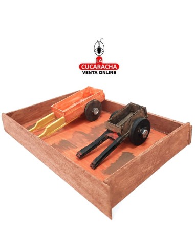 Carro y carreta-Pesebre Belen...