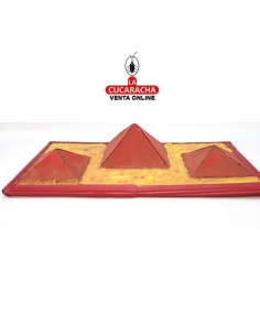 Tres piramidas-Pesebre Belen Nacimiento Artesanal.