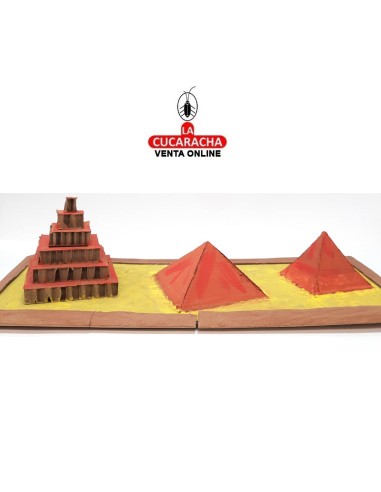 Tres piramides-Pesebre Belen...