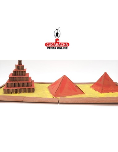 Tres piramides-Pesebre Belen...