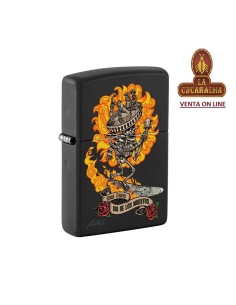 ZIPPO-ENCENDEDOR 218 SKULL...