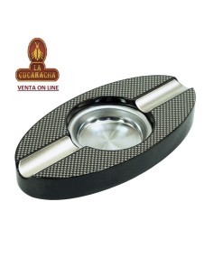 CENICERO 2 PUROS OVAL FIBRA...