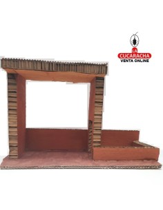 Pesebre Belen Nacimiento Artesanal 12cm. carton recto.