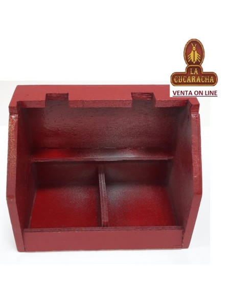 PIPERO-REPOSAPIPAS 2 MADERA ROJO.