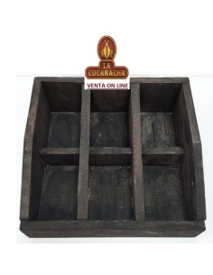 PIPERO-REPOSAPIPAS 6 MADERA...