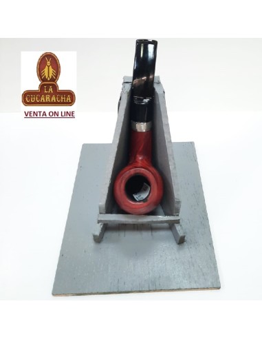 PIPERO-REPOSAPIPAS 1 MADERA PLATA.