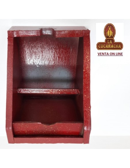 PIPERO-REPOSAPIPAS 1 MADERA ROJO.