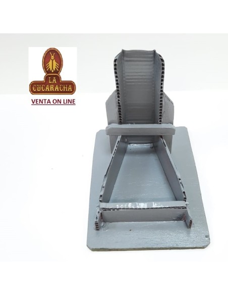 PIPERO-REPOSAPIPAS 1 CARTON Y MADERA PLATA.