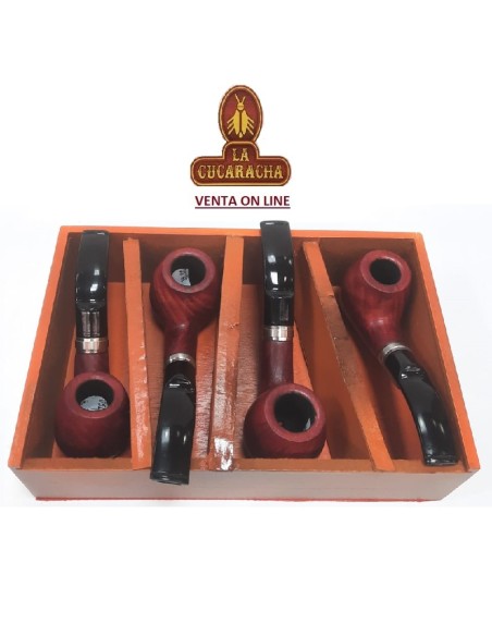 PIPERO-REPOSAPIPAS 4 MADERA MULTICOLOR.