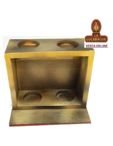 PIPERO-REPOSAPIPAS 2 MADERA MULTICOLOR.