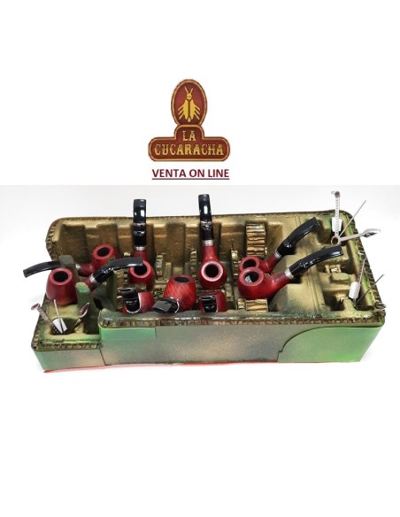 PIPERO-REPOSAPIPAS 10 CARTON-PLASTICO MULTICOLOR.