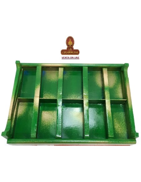 PIPERO-REPOSAPIPAS 10 MADERA VERDE.