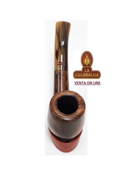 Pipa española Artesana La Cucaracha Bent Billiard Lisa.