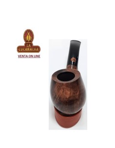 Pipa española Artesana La Cucaracha Bent Billiard Brandy Lisa.