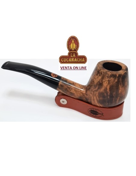 Pipa española Artesana La Cucaracha Bent Billiard Lisa.