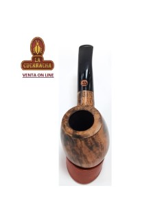 Pipa española Artesana La Cucaracha Bent Billiard Lisa.