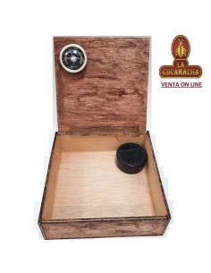 HUMIDOR PUROS-MADERA...