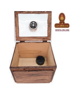HUMIDOR PUROS-MADERA...