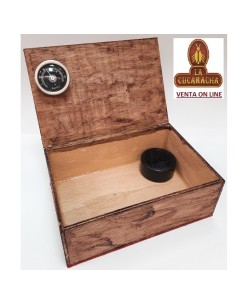 HUMIDOR puros-MADERA...