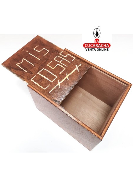 CAJA-JOYERO-REGALO 17X13X12CM. MIS COSAS OJO.