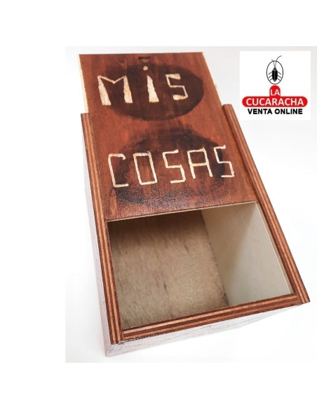 CAJA-JOYERO-REGALO 17X13X12CM. MIS COSAS ESTRELLA.