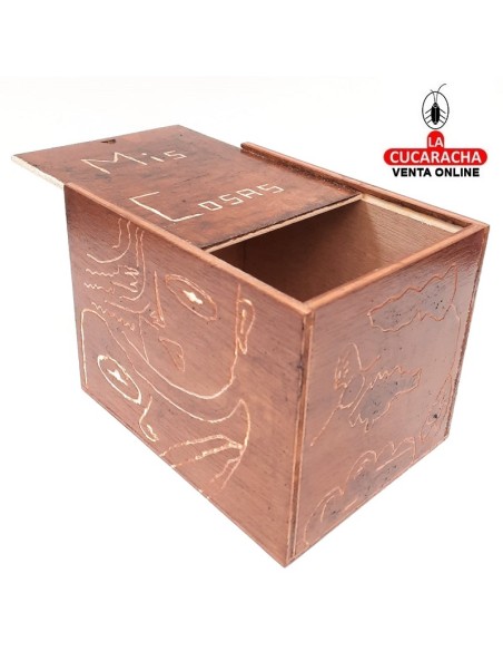 CAJA-JOYERO-REGALO 17X13X12CM. MIS COSAS ESPAÑA.