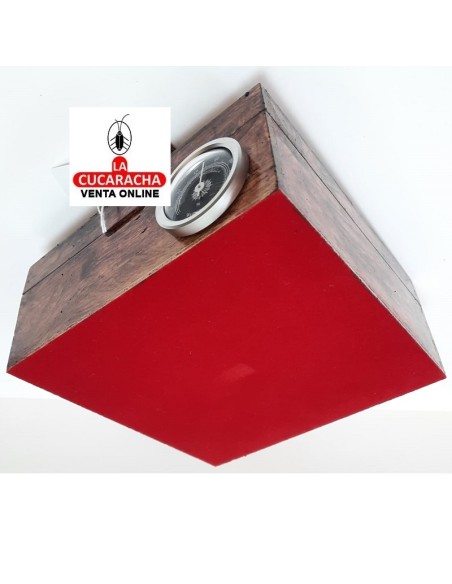 HUMIDOR puros-MADERA RECICLADA 180X130X135MM.