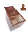 HUMIDOR puros-MADERA RECICLADA 118X115X144MM.