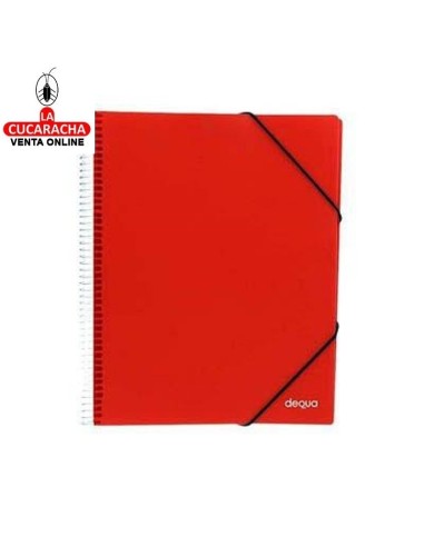 dequa-Carpeta 30 Fundas con espiral...