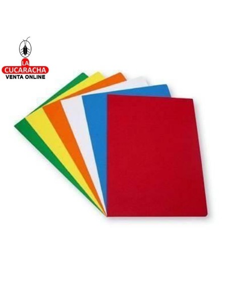 Dequa-Subcarpetas A4 colores vivos SURTIDOS 180G. PACK 50.