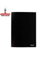 dequa-Carpeta 30 fundas polyplas folio negro.