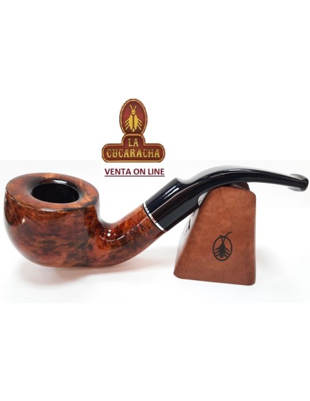 Pipa italiana Goya 989 Bent Billiard Pot Lisa.