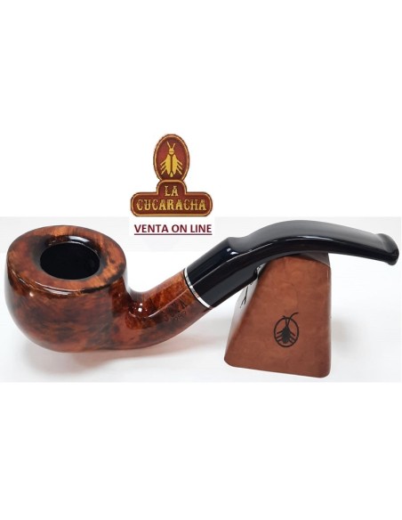 Pipa italiana Goya 989 Bent Billiard Pot Lisa.