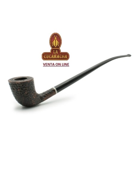 Pipa española Bruken CHURCHWARDEN BENT BILLIARD RUSTICA TABACO 406/S.