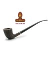 Pipa española Bruken CHURCHWARDEN BENT BILLIARD RUSTICA TABACO 406/S.