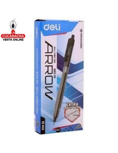 DELI-Boligrafo Arrow Negro...