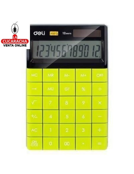DELI-Calculadora 12 digitos E1589.
